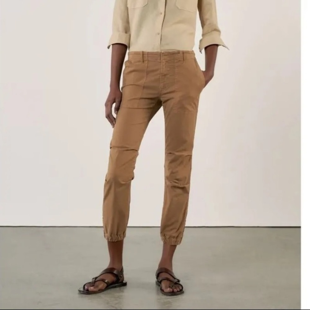 NWT Nili Lotan Military Pants in Fawn